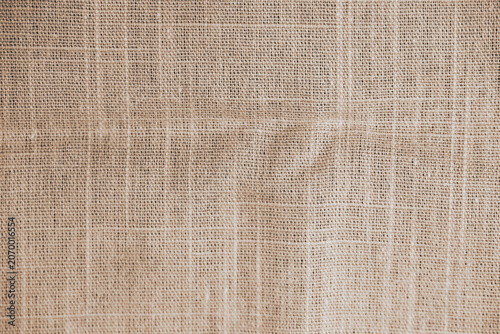 Fotografía Beige linen wallpaper texture background, interior wall design