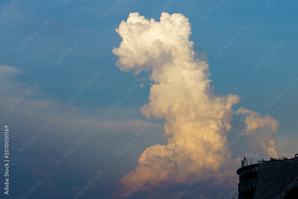 Fototapeta premium sunset clouds