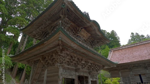山形 善寳寺の山門と五百羅漢堂