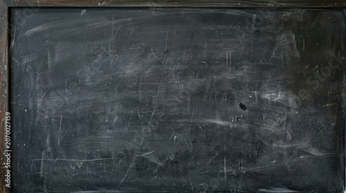 blackboard with chalk