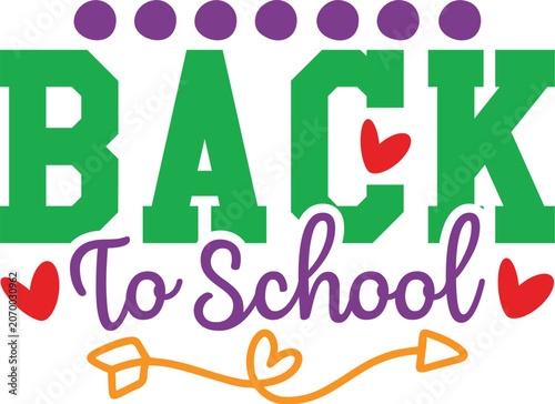 Back To School Svg