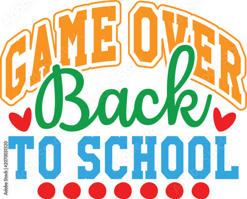Back To School Svg