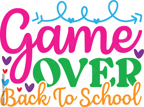 Back To School Svg