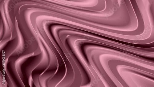 Motion Background Elegant Mauve Pink Metallic Silky Satin Drape Ripple Smooth Liquid Waves Concept Show