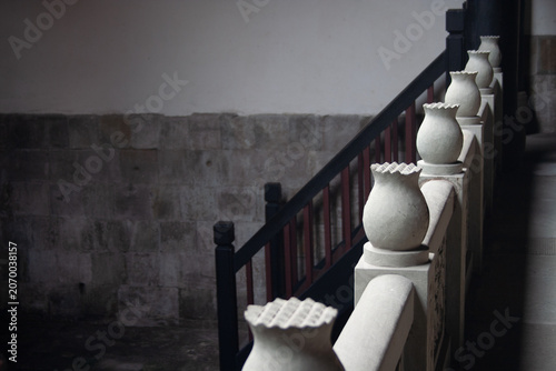 Φωτογραφία Chinese-style building railing stone carving