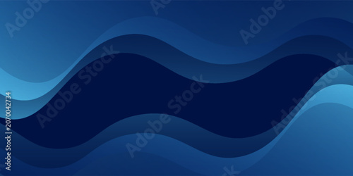 Abstract Modern Technology Background with Glowing Blue Curved abstract