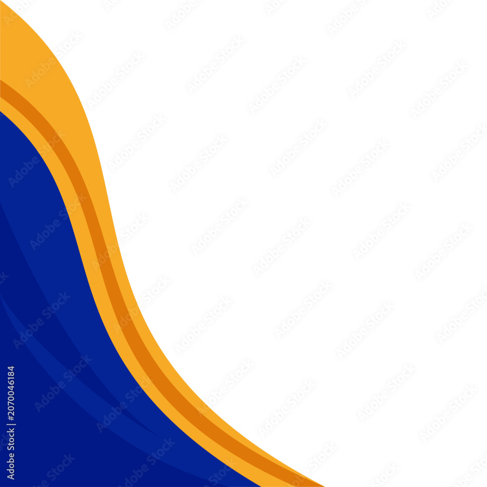 Obraz premium Background design template with abstract shapes. Wave abstract art background template