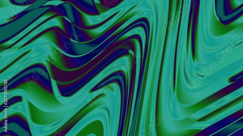 Texture Background Emerald Turquoise Green Organic Fluid Wave Distortion Loop Graphic Animation Layer