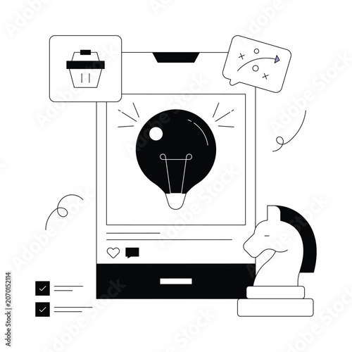 Meaningful Content  vector illustration Eps 10 File     