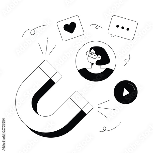 Meaningful Content  vector illustration Eps 10 File     