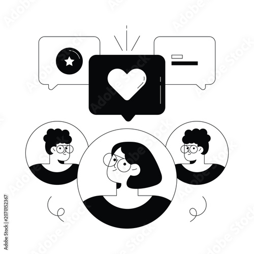 Customer Review  vector illustration Eps 10 File     