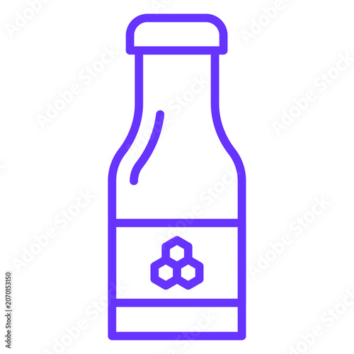 Tableau sur toile Mead Icon Style