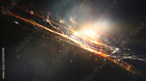 Delicate cosmic silk filaments spun with starlight, creating a mesmerizing ethereal nebula effect