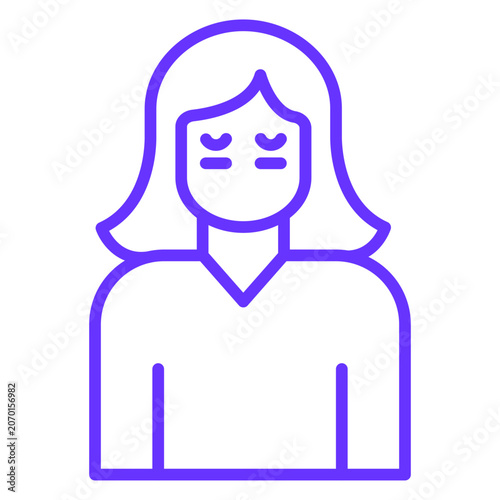 Fotografie Dark Circles Icon Style