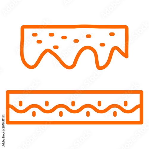 Tableau sur toile Hyperpigmentation Icon Style