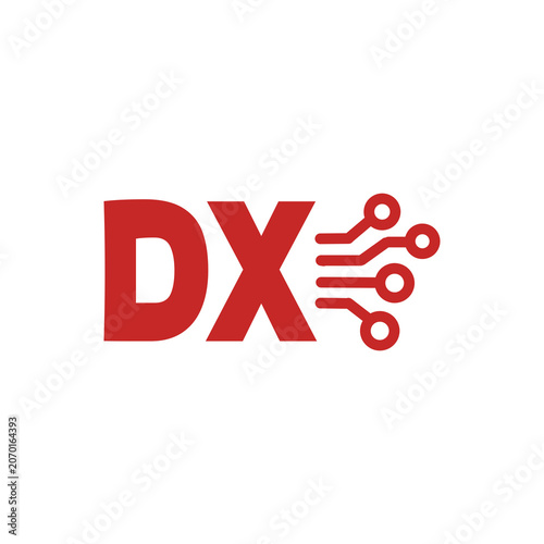 DX Digital Technology Icon