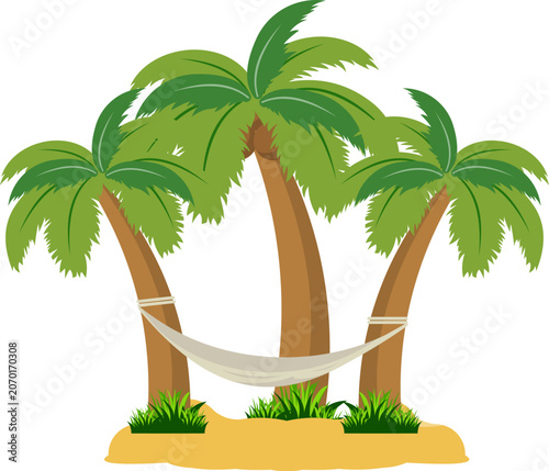 Summer Element Illustration