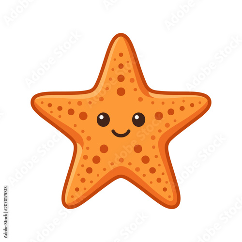 Starfish Marine Life Illustration