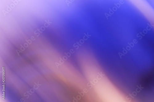 Abstract Purple and Blue Motion Blur Background With Soft Diagonal Light Streaks