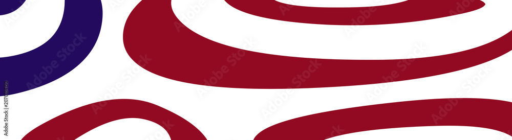 Obraz premium Minimalist abstract banner featuring soft, flowing organic shapes and curves in maroon, purple, and white background.