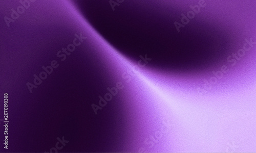 Abstract dark purple gradient background with a soft light curve and a grainy artistic texture