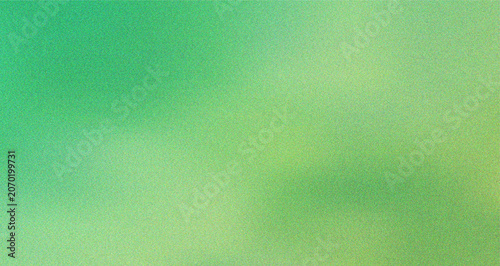 Valokuva Modern vibrant green gradient texture background with subtle grain effect offeri