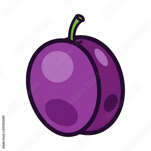 Purple heart shaped balloon with ribbon.