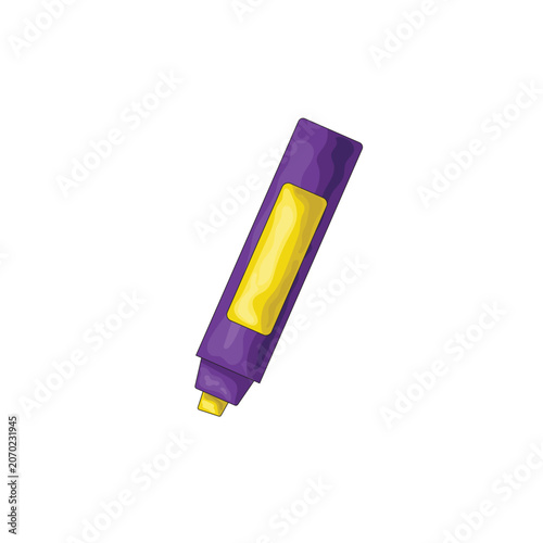 Highlighter marker pen illustration