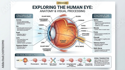 Human eye anatomy
