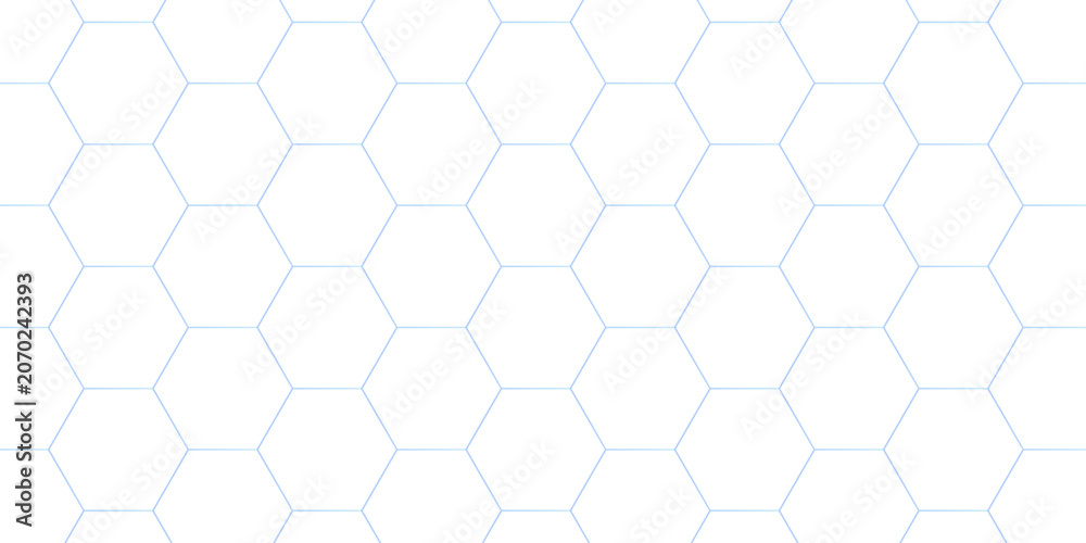 Fototapeta premium White abstract honeycomb mosaic and tile geometric hexagon vector illustration. geometric digital technology polygon science vintage square mosaic and web cover business texture.