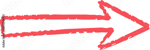 Quadro em tela Hand Drawn Doodle Arrow Vector 12