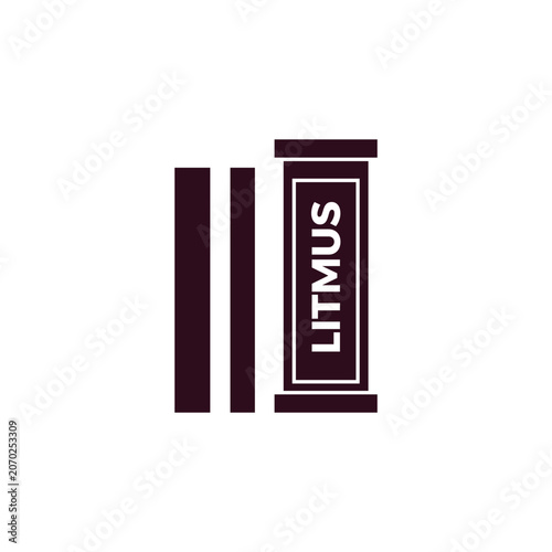 Litmus Paper Test Strips Icon