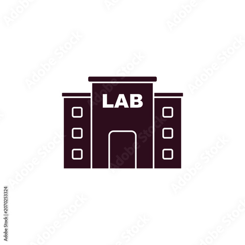 Laboratory Building Icon