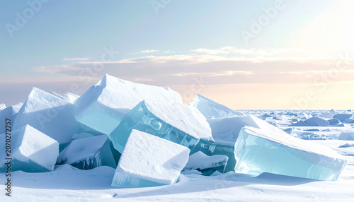 Arctic Ice Landscape
