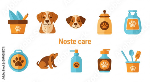 Pet care products and accessories for dog grooming