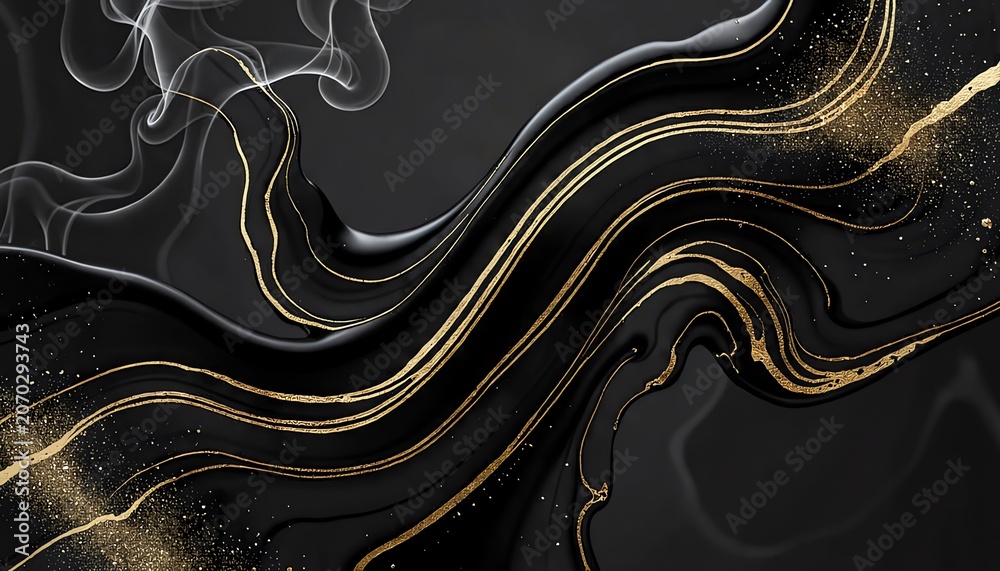 Obraz premium Beautiful AI Generated Abstract Concept Art