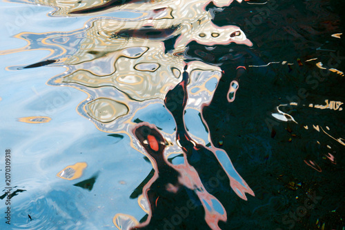 Konstfotografi 水面に現れた面白い模様