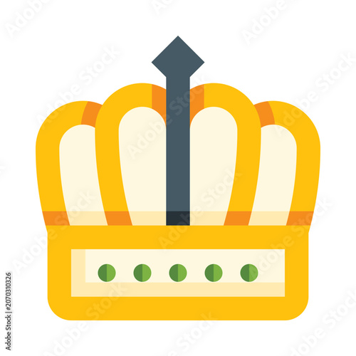 Crown king queen corona vector illustration