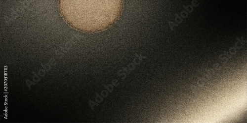 Canvas-taulu A celestial scene with a blurry, golden circle, possibly the moon or sun, suspended against a dark, textured background, evoking a sense of mystery and the vastness of the cosmos
