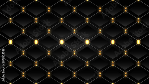 abstract decorative black and silver geometric background design