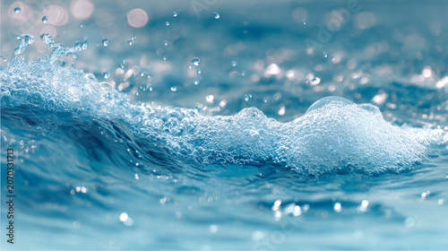 sea water close up