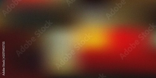 Abstract grainy gradient background with dark red, orange, and black tones and retro film noise texture.