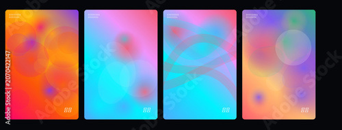 Vibrant abstract backgrounds, colorful gradient textures, neon geometric patterns, modern digital designs