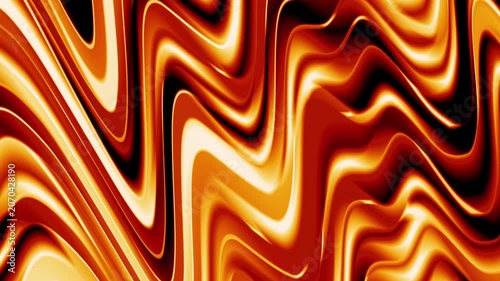 Video Background Magma Fire Glowing Orange Red Liquid Lava Flow Energy Seamless Backdrop Broadcasting Web