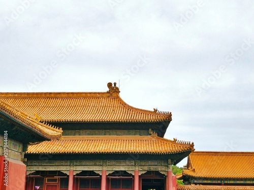 Photography Forbidden City (Imperial Palace), Beijing, China, the largest imperial palace of the Chinese feudal dynasty, is located in the center of Beijing, China