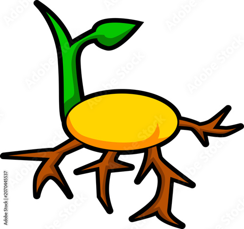 Gardening tools and plants collection. Garden equipment