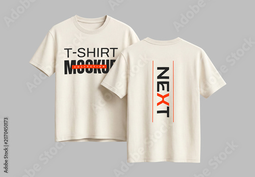 T-shirt Mockup Template