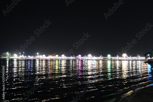 Photography Night seaview in Sriracha