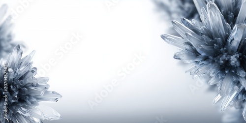 Crystalline Floral Arrangement