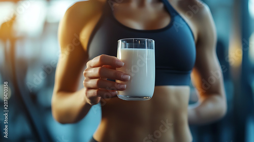 Fresh and healthy milk for a balanced lifestyle